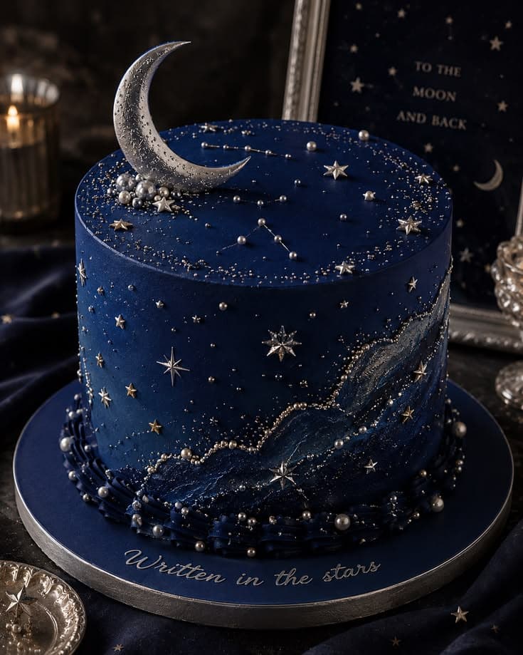 Starlight Wedding Cake